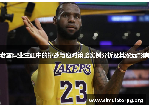 老詹职业生涯中的挑战与应对策略实例分析及其深远影响